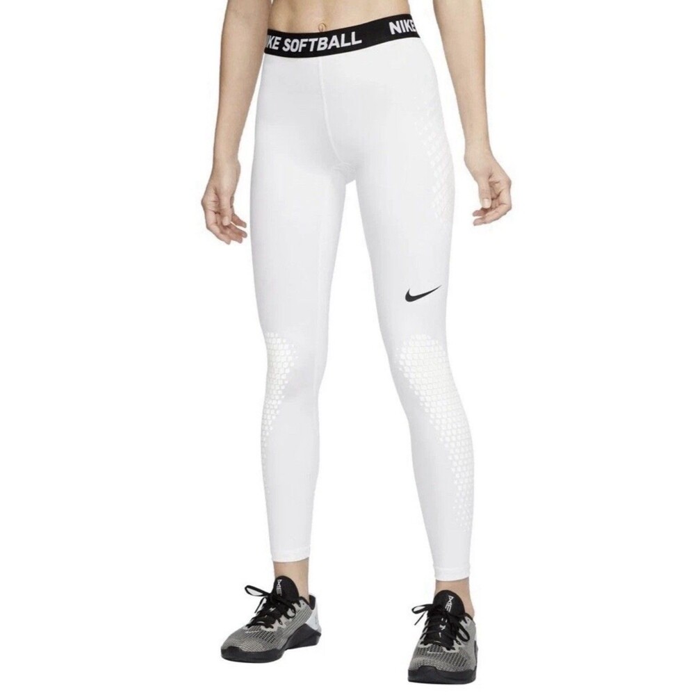 Nike Pro Women's Dri-FIT Vapor Softball Slider Tights AV6643-100 Sz XL NWT